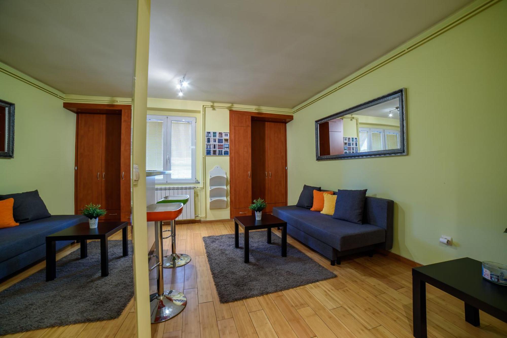 Panorama Central Apartments Belgrad Oda fotoğraf