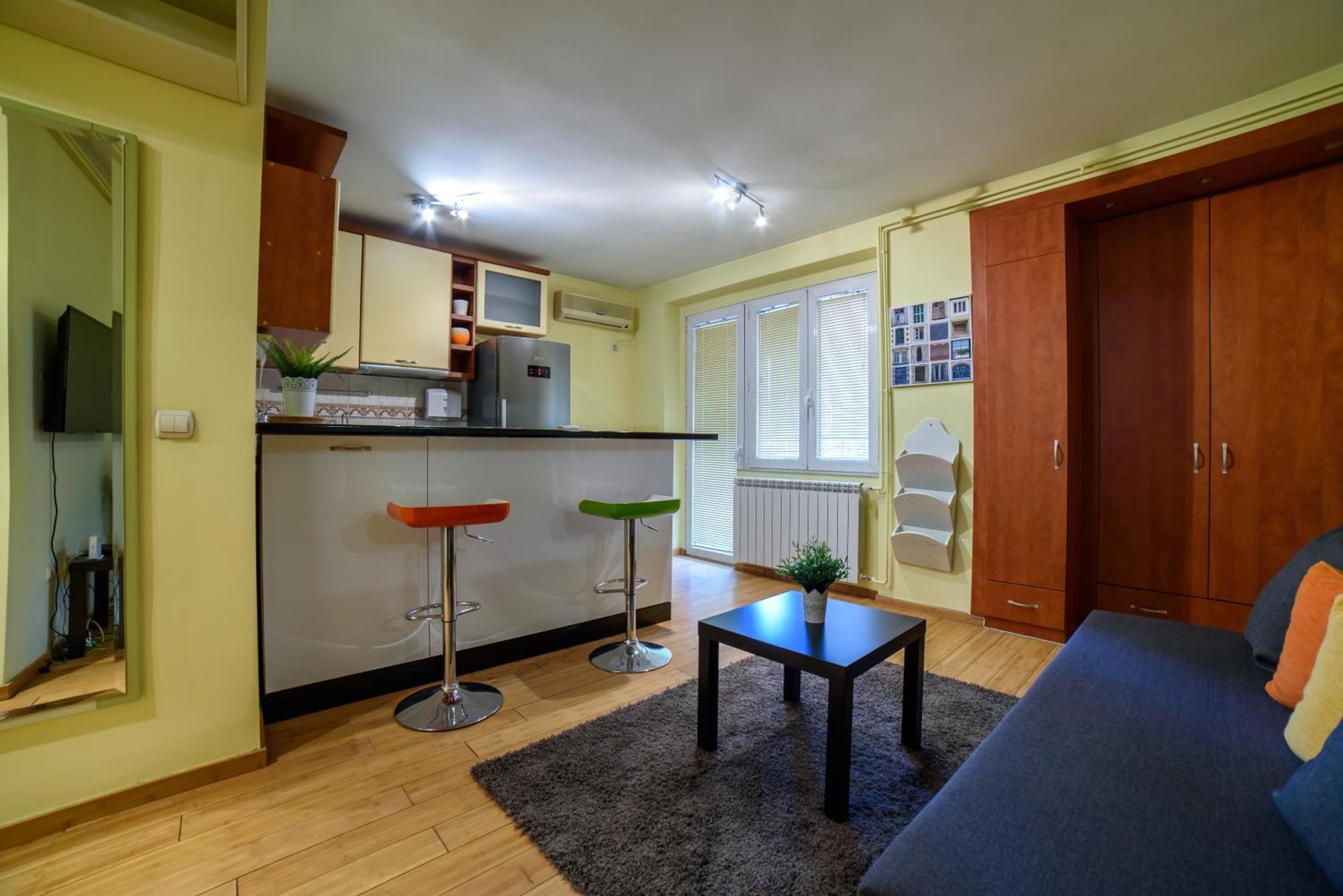 Panorama Central Apartments Belgrad Oda fotoğraf