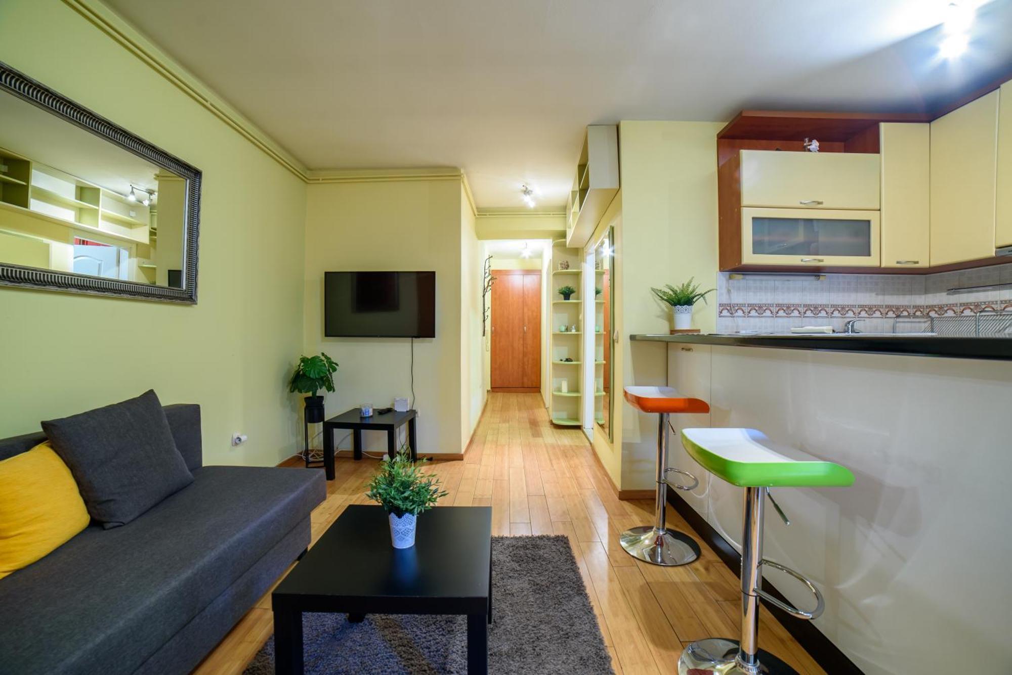 Panorama Central Apartments Belgrad Oda fotoğraf
