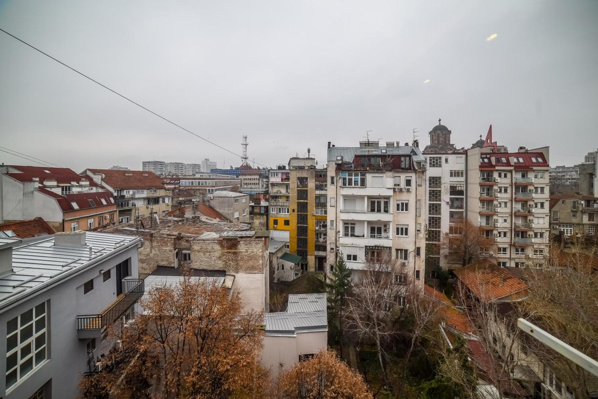 Panorama Central Apartments Belgrad Oda fotoğraf